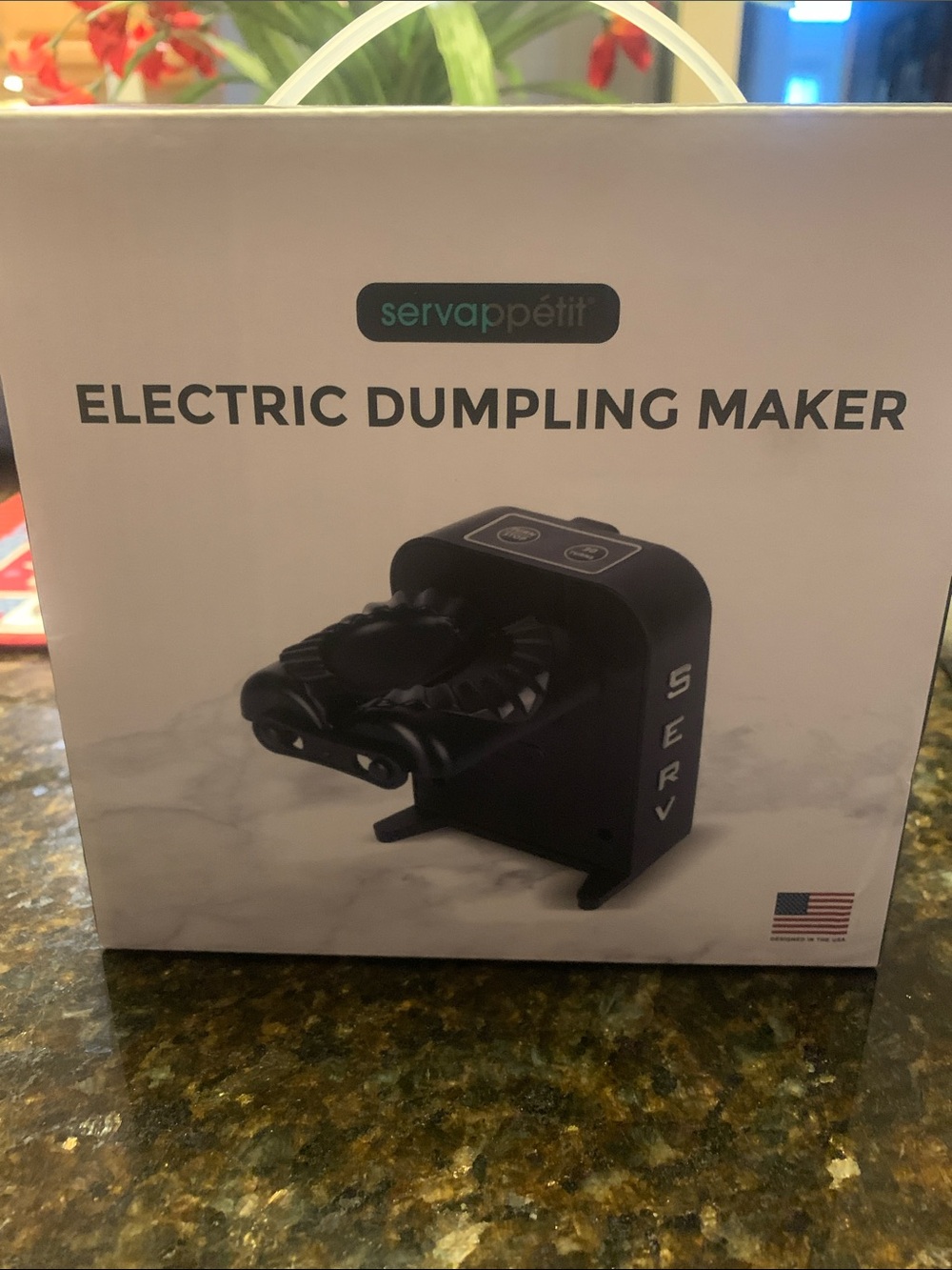 NEVER USED! Servappétit Electric Dumpling Maker - Black
